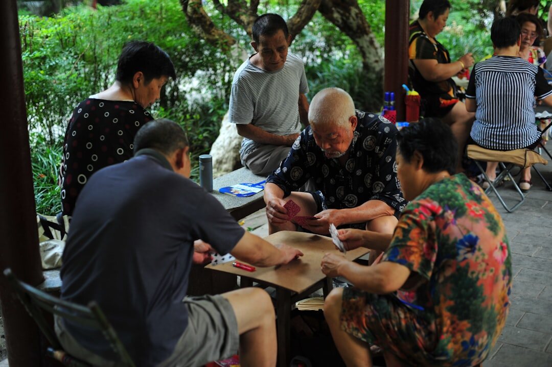 seniors enjoying community activities